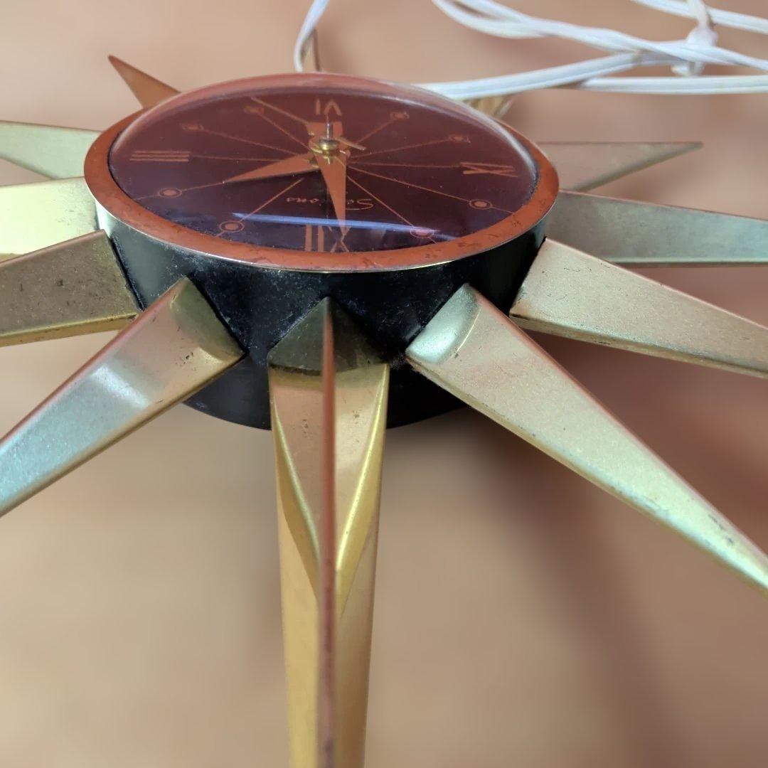 サンバースト時計