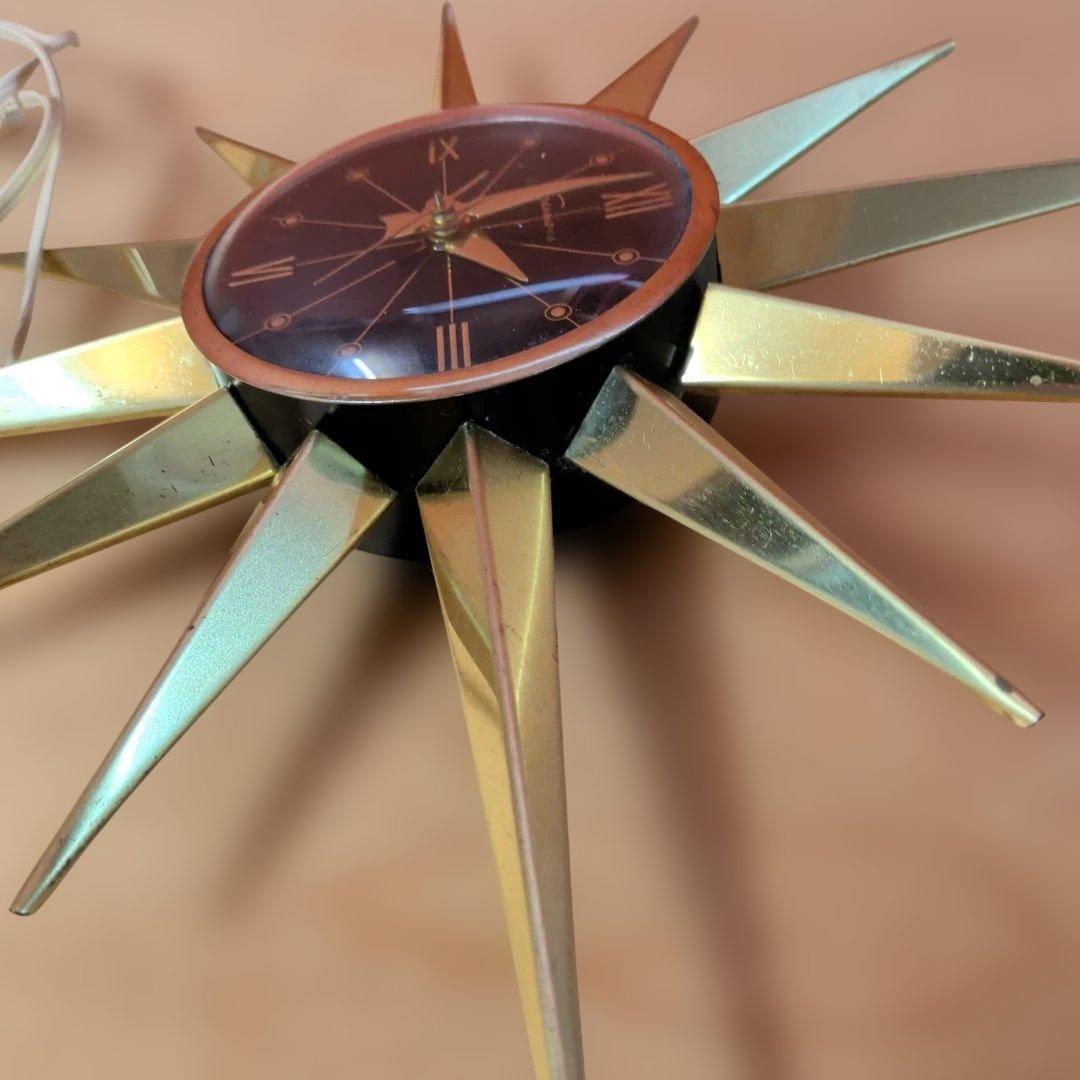 サンバースト時計