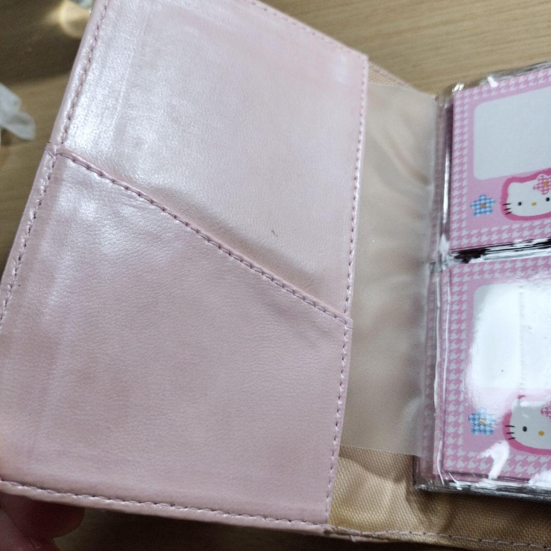 ハローキティ　キルティング 名刺入れ ピンク