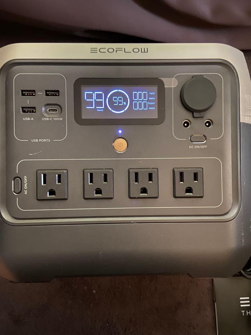 ポータブル電源　エコフローリバー2プロ 768Wh