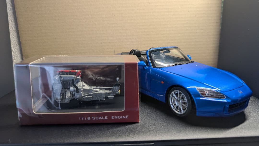 モーターヘリックス 1/18 ホンダ S2000