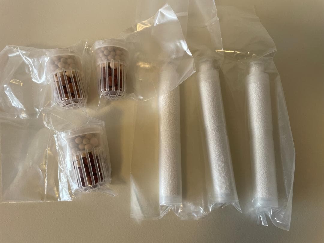 ガイアの水135　シャワー用交換カートリッジ3セット