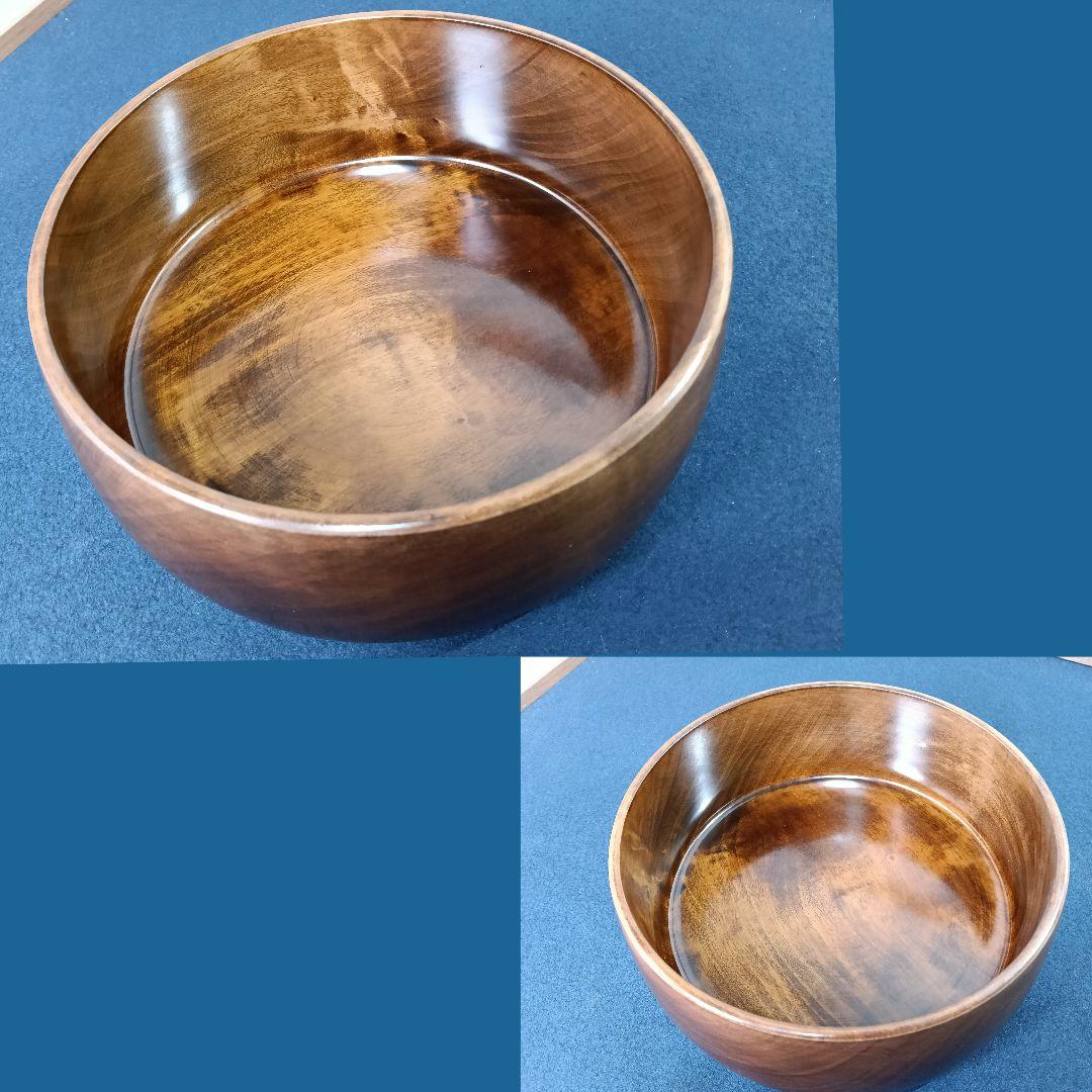 AO26 茶櫃 茶びつ くり抜き 天然木 煎茶道具 工芸品 未使用 紙箱入