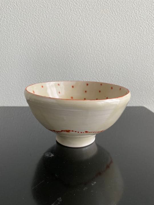 林みちよ　抹茶碗　　茶道　お茶　カフェオレボウル　伊勢丹