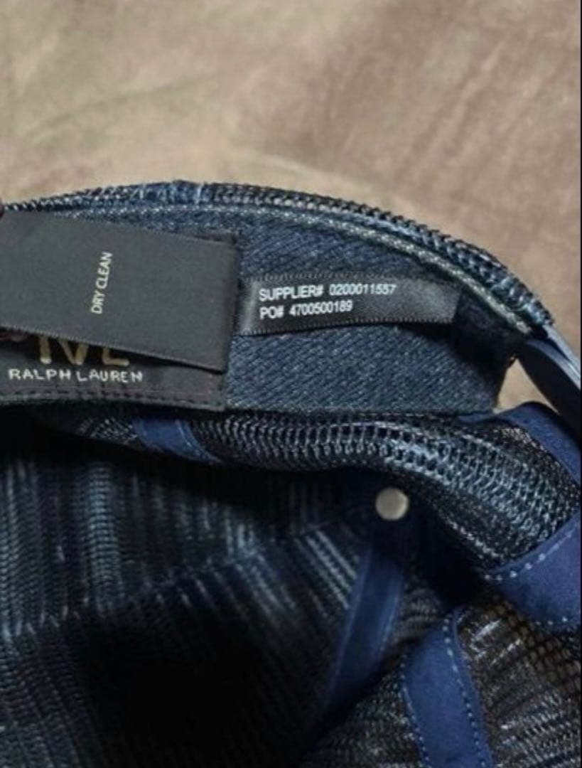 RRL ダブルアールエル ラルフローレン デニム メッシュキャップ