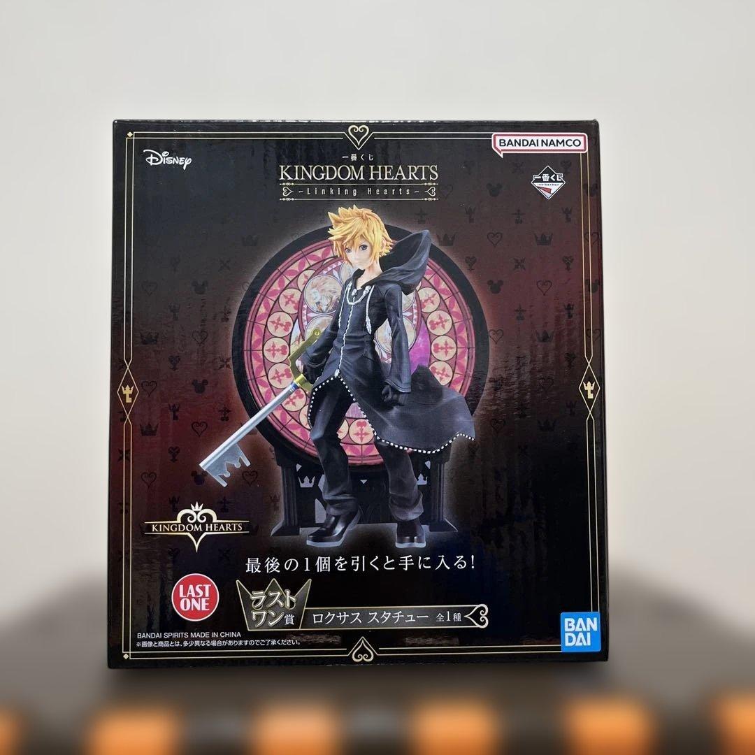 ほぼ新品/BANDAI KINGDOM HEARTS ロクサス フィギュア