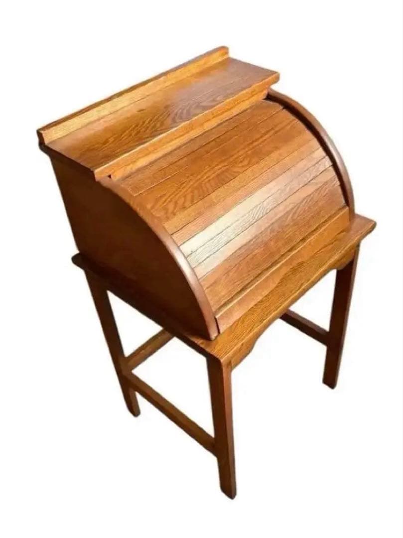 vintage ロールトップチャイルドデスク