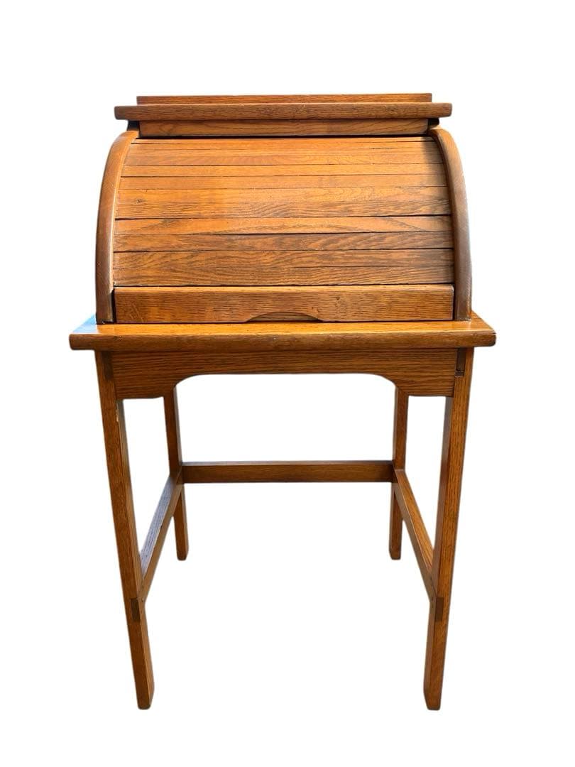 vintage ロールトップチャイルドデスク