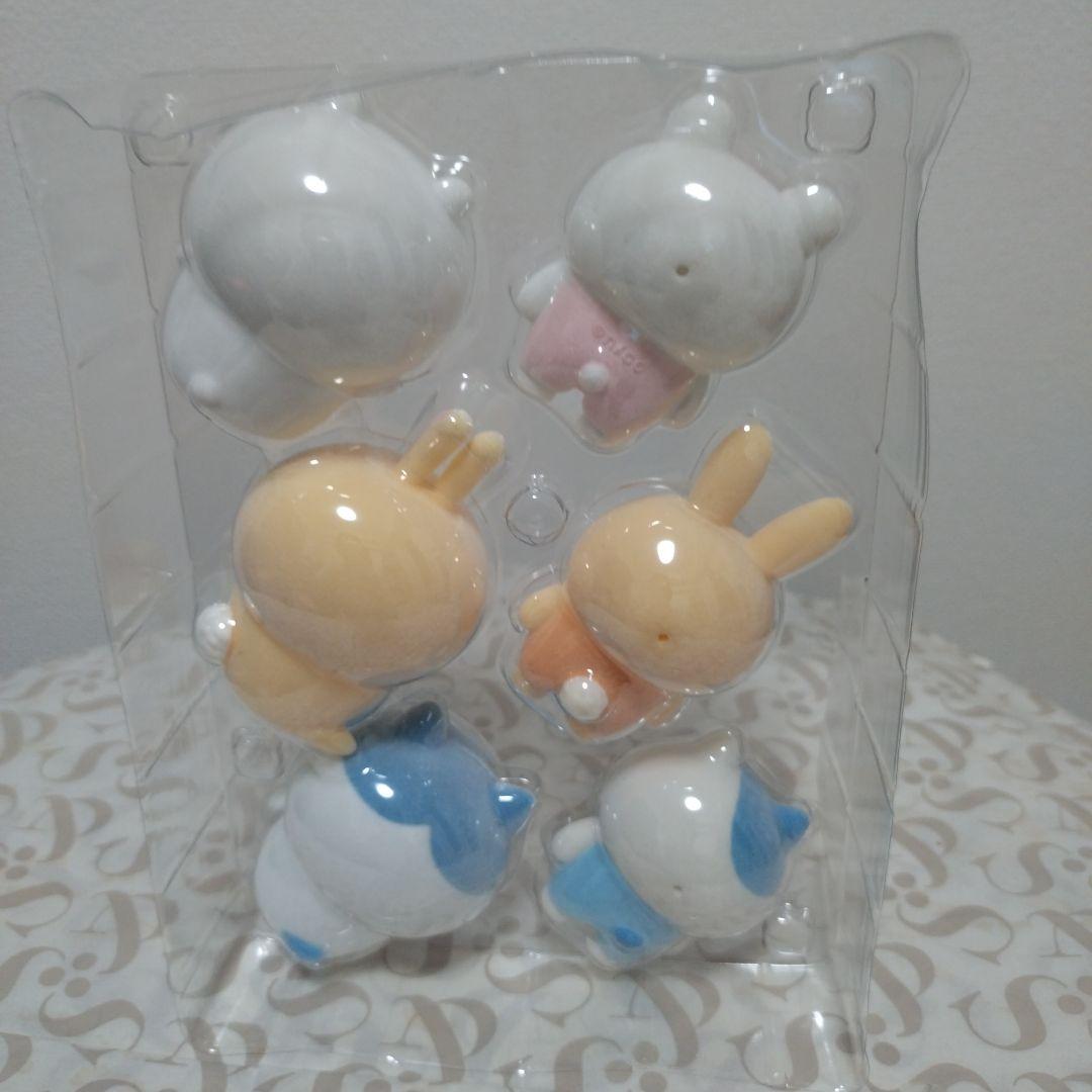 【ちいかわ】　フロッキーフィギュア　6体セット