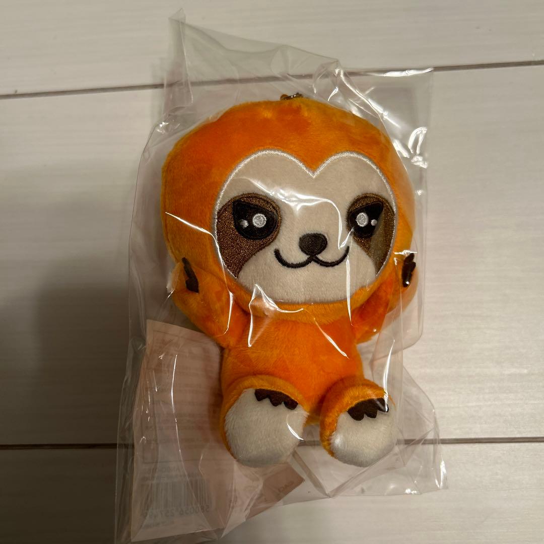 小池竜暉　なまけものぬいぐるみキーホルダー