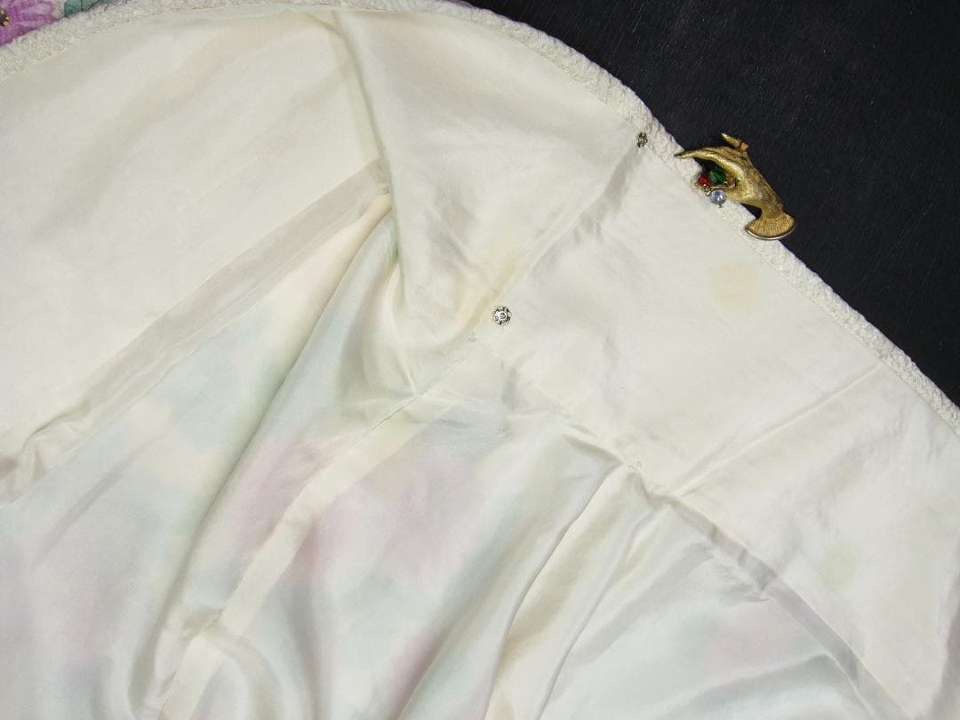 牡丹とダリア 総絞り 振袖フルセット　ｍ3 成人式