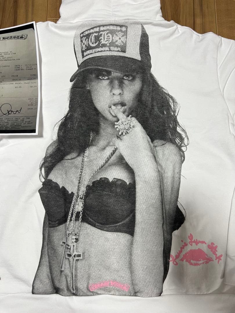 クロムハーツ アメリカ限定 フーディ パーカー　新品‼️ Ｌ