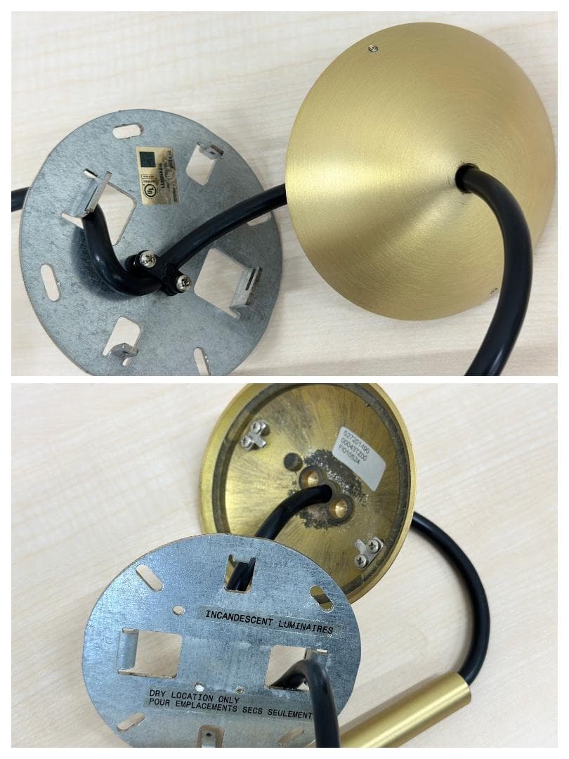 フロス■IC Lights S1　ゴールド　ペンダントランプ　ガラス　要電気工事