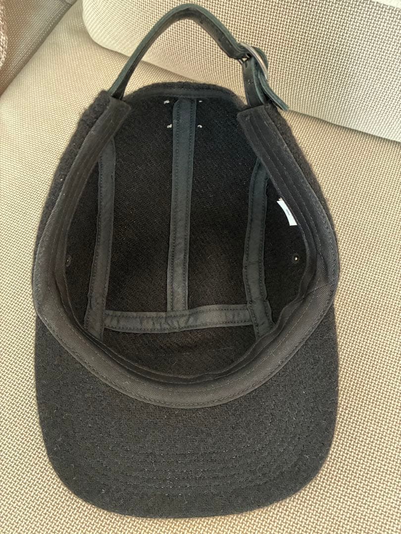 Supreme Harris Tweed® Camp Cap ブラック