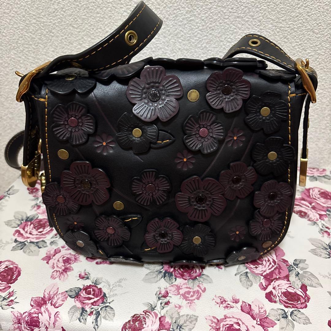 コーチ　ティーローズショルダーバック