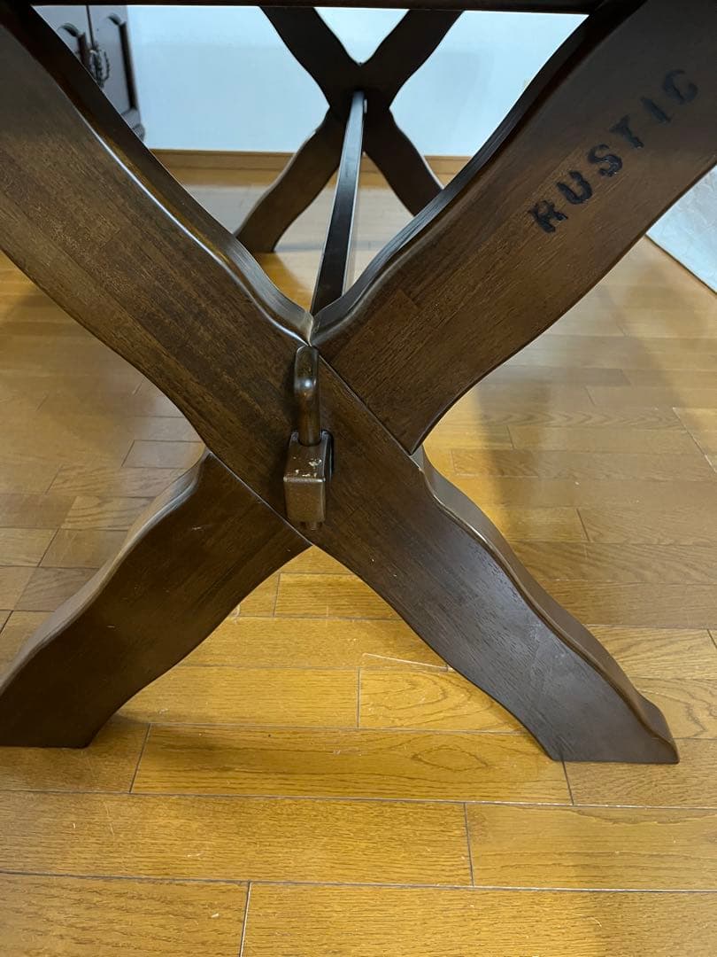 カリモク　RUSTIC シリーズ ダイニングテーブル　180×100×68㎝