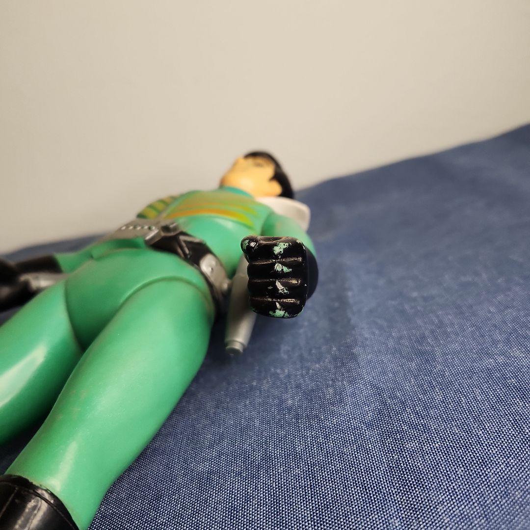 ミドリレンジャー　ソフビ　面なし　武器なし　マントなし。レア