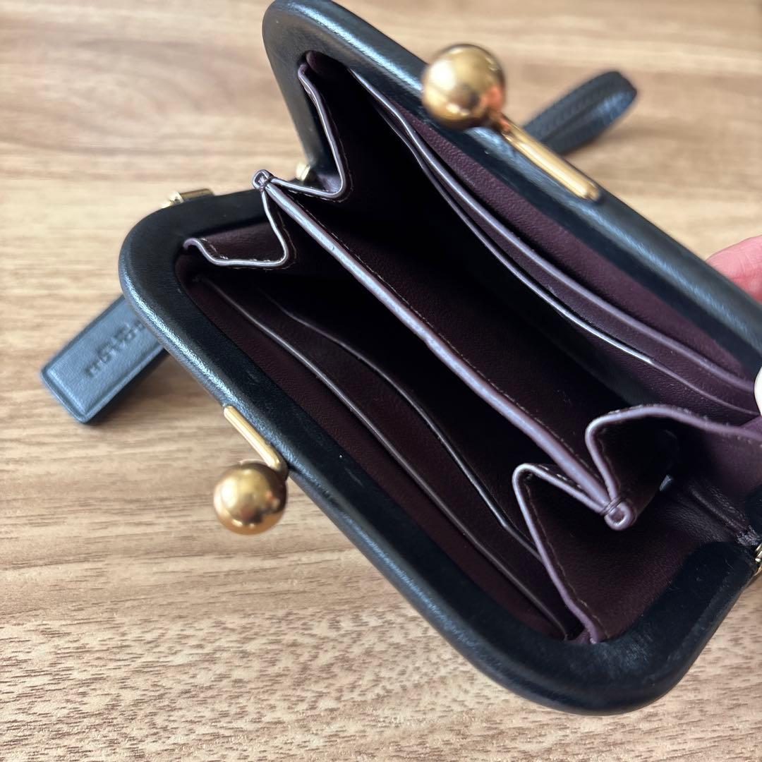 コーチ キスロック パース　coach がま口財布