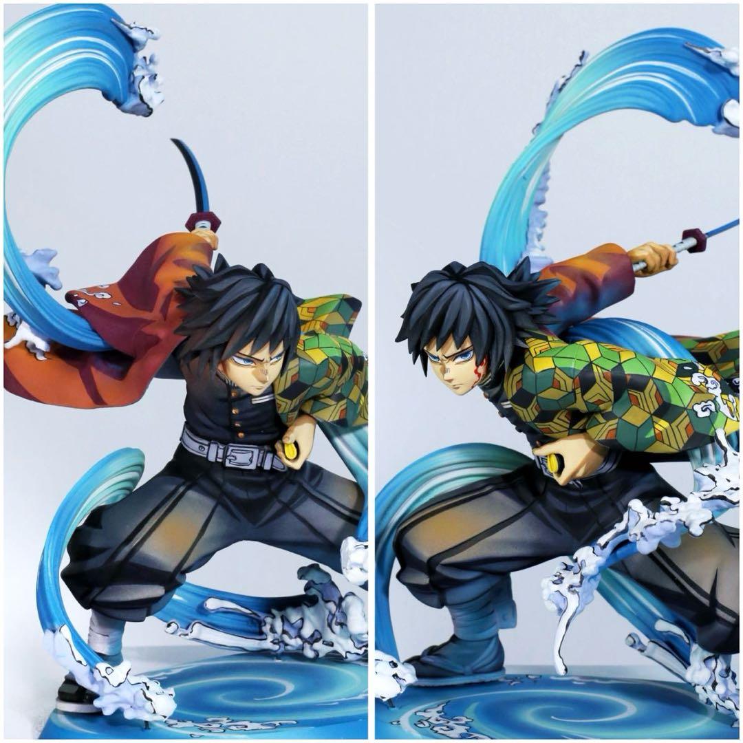 鬼滅の刃 スーパープレミアム 冨岡義勇 リペイント 二次元彩色 2D フィギュア