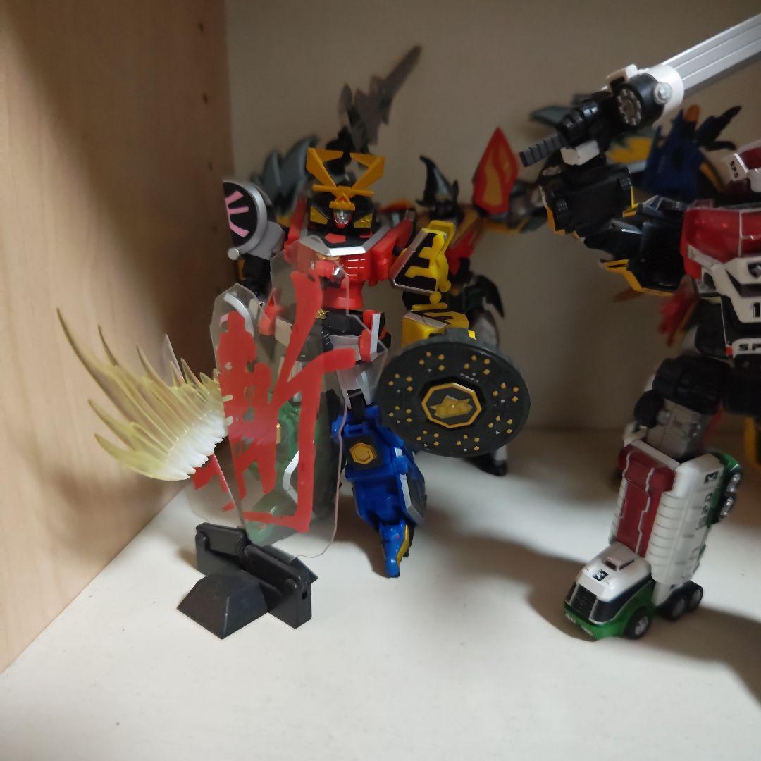 スーパーロボット超合金　戦隊ロボ５体フルコンプ