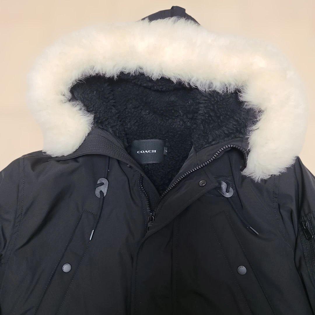 最終値下げ↓COACH　コーチ　ファー付きジャケット　M