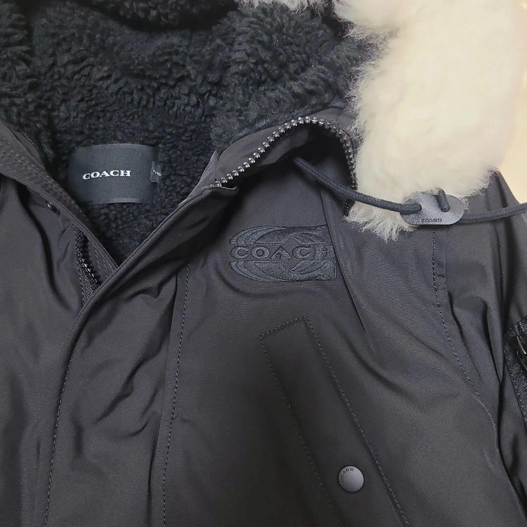 最終値下げ↓COACH　コーチ　ファー付きジャケット　M