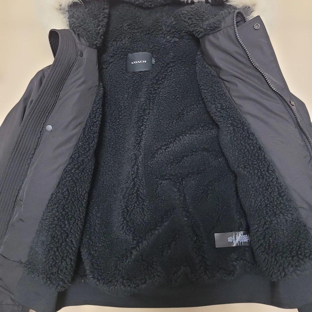 最終値下げ↓COACH　コーチ　ファー付きジャケット　M