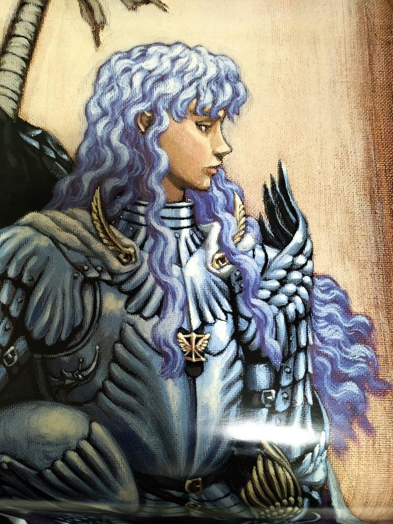 ベルセルク ポスター グリフィス&ガッツ 2001年 ヤングアニマル 三浦建太郎