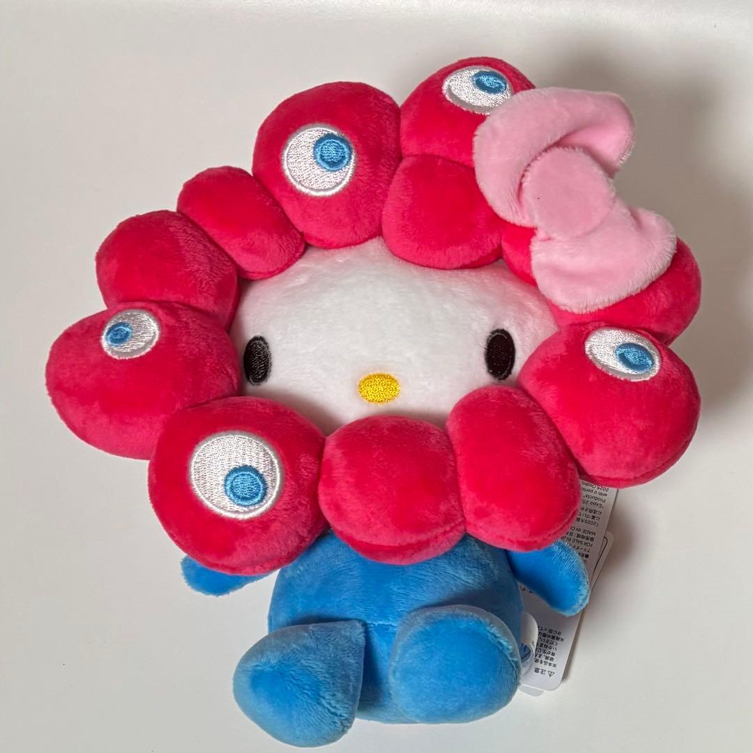 【万博会場内限定】サンリオミャクミャクなりきりぬいぐるみM キティ