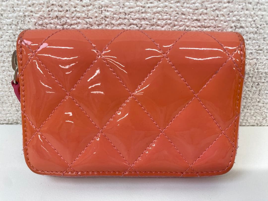 CHANEL シャネル ケース ピンク 財布 サイフ 小銭入れ