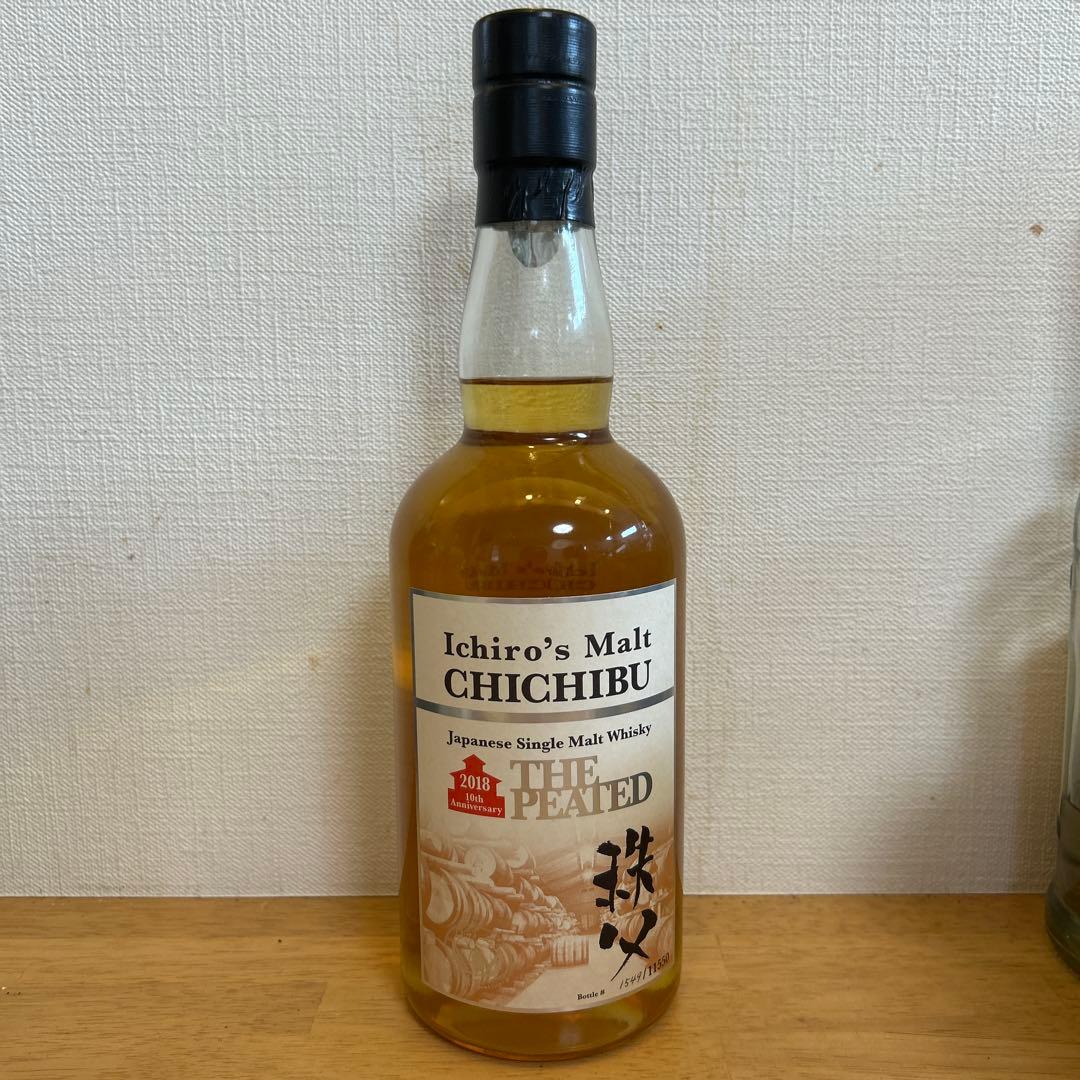 【箱付き未開封】イチローズモルトCHICHIBU THE PEATED 2018