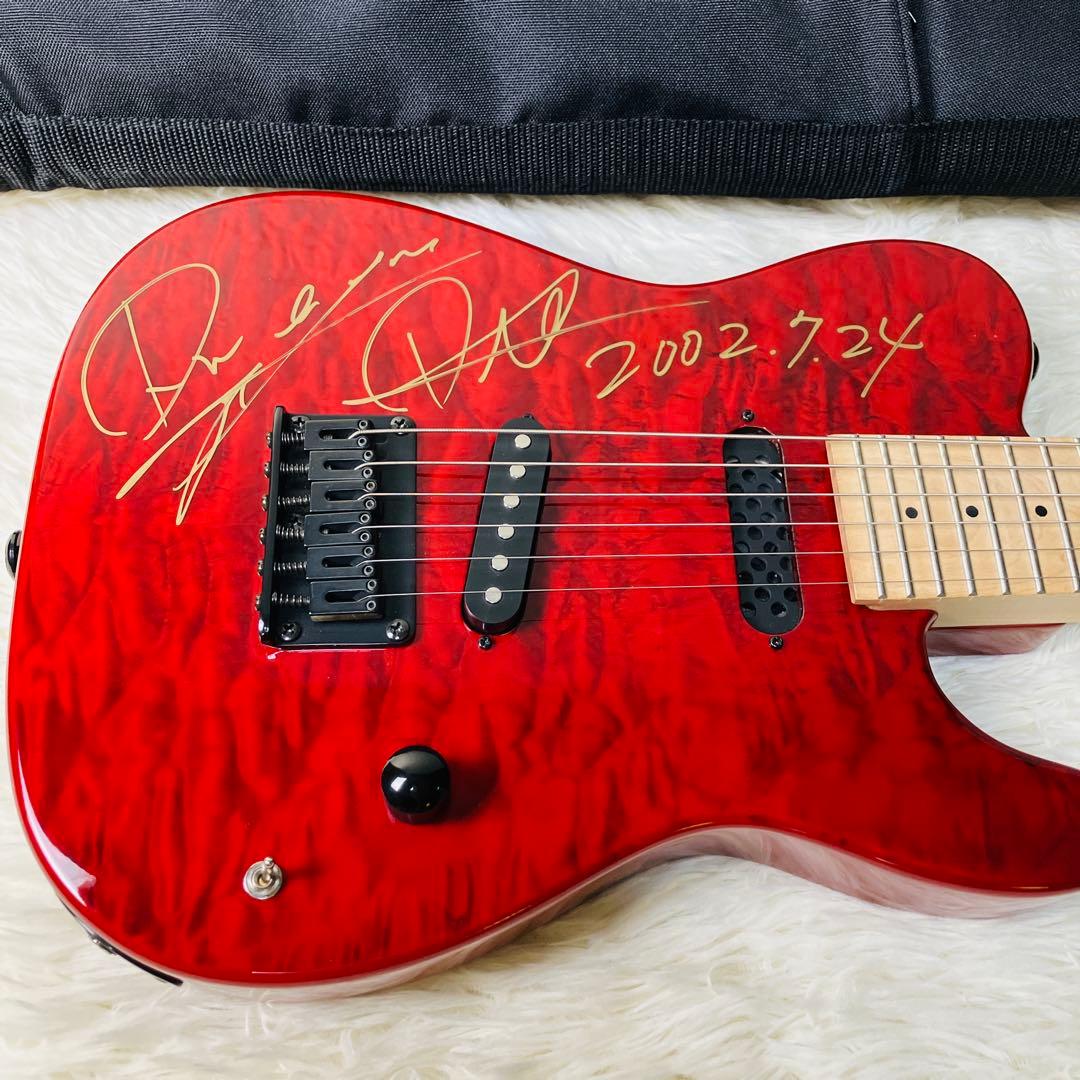 激レア　DIR EN GREY EDWARDS ミニギター　Dieモデル　サイン