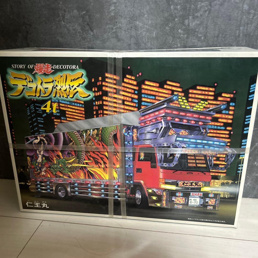 未開封！デコトラ烈伝 仁王丸 アオシマ プラモデル