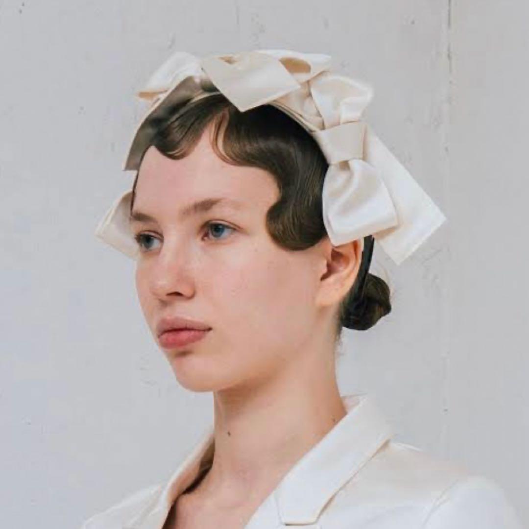 Kanako Tamura サテンリボンカチューシャ