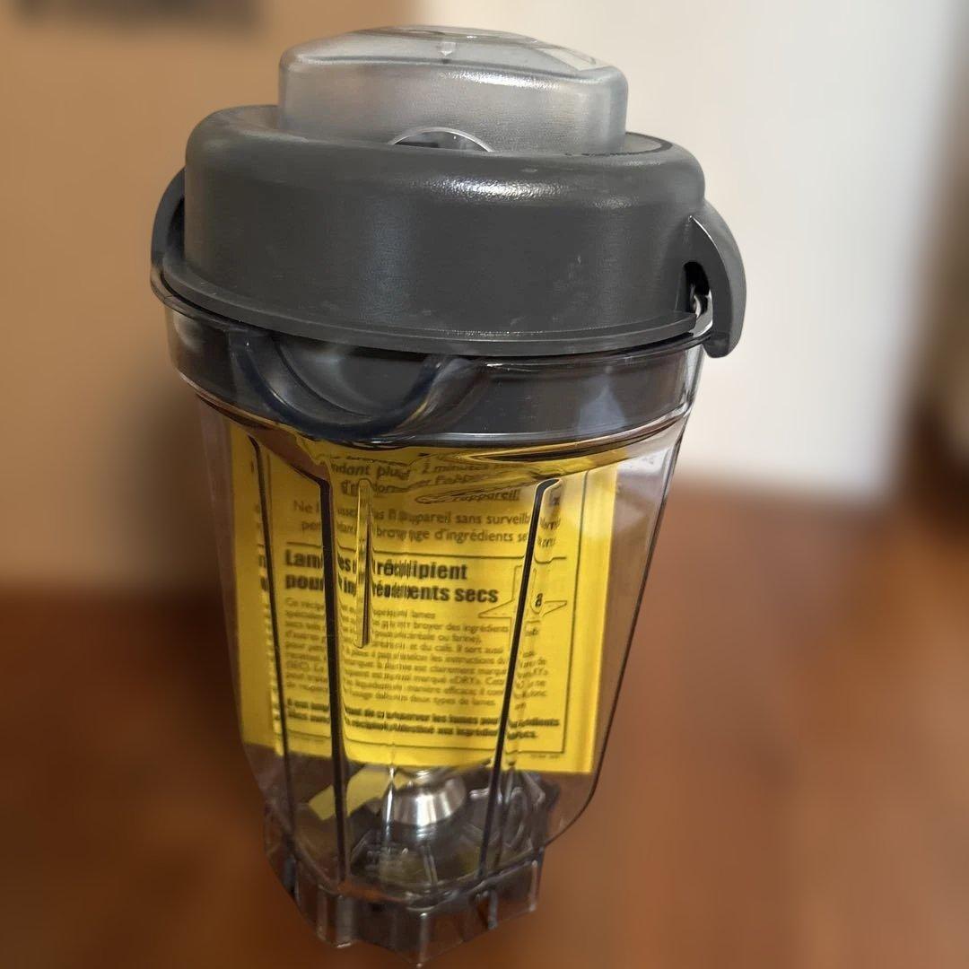 Vitamixドライコンテナ 透明 プラスチック製