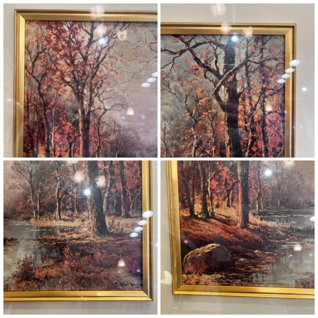 【複製名画】Robert Wood 10月の朝 ロバート・ウッド 絵画 模写