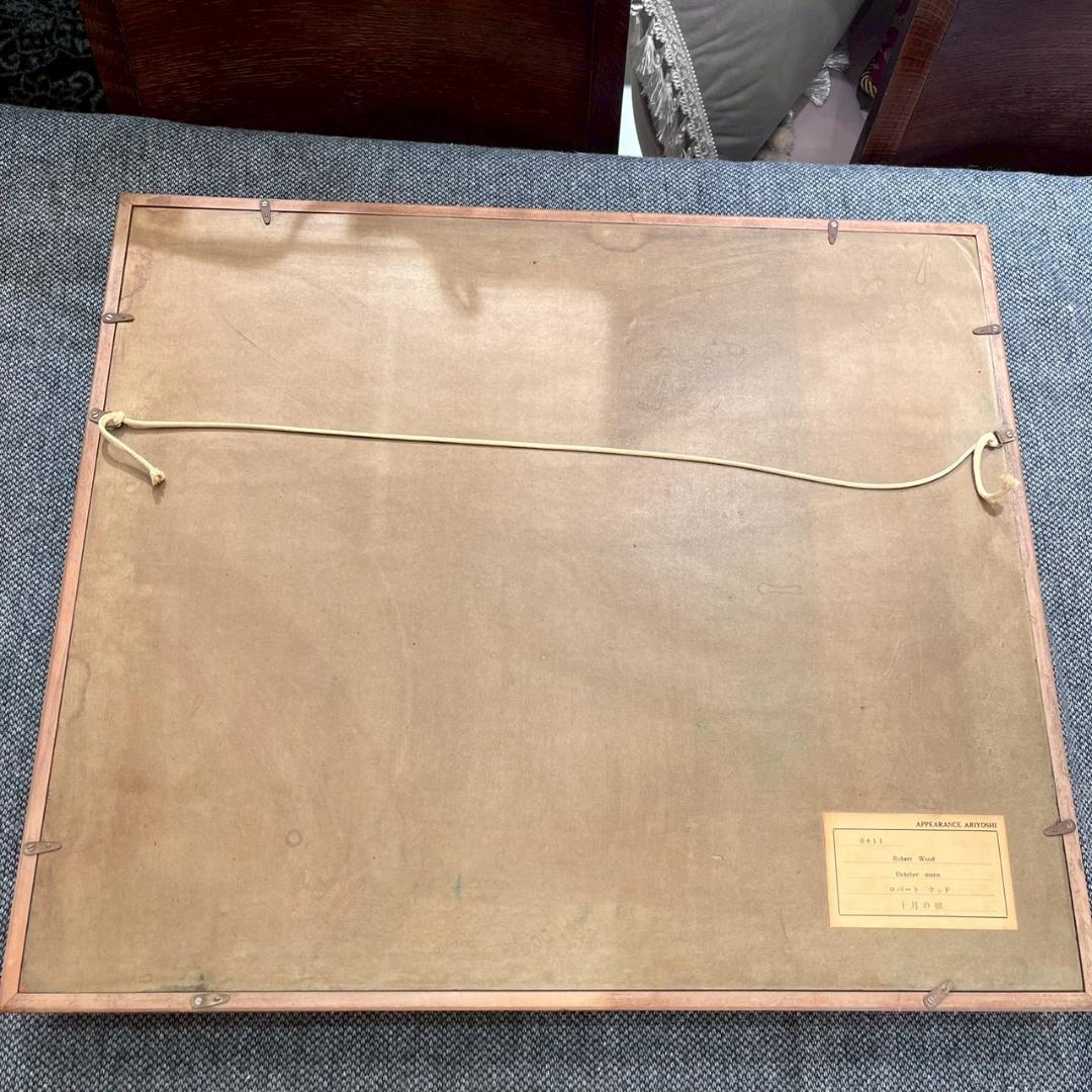 【複製名画】Robert Wood 10月の朝 ロバート・ウッド 絵画 模写