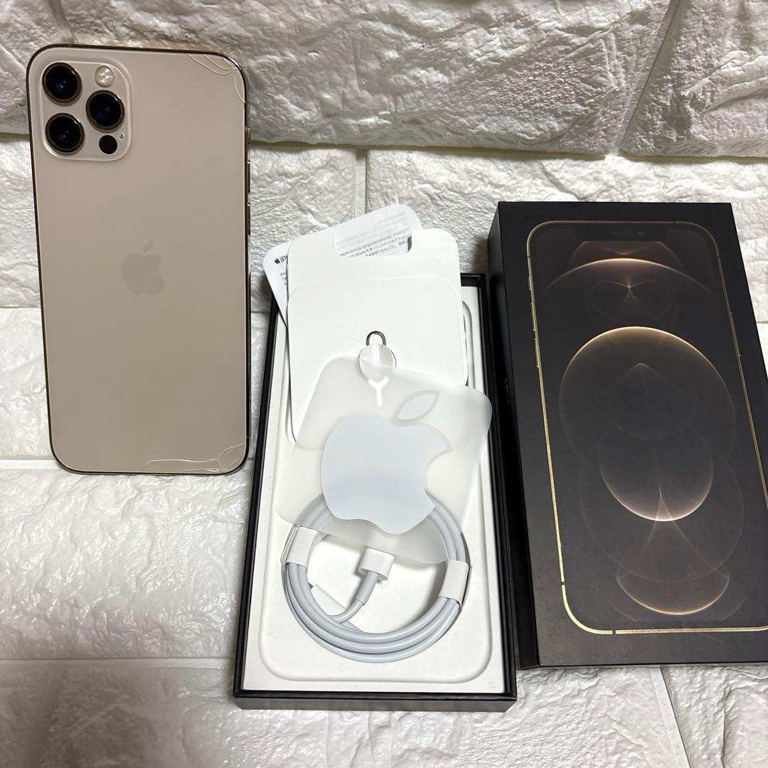 スマートフォン本体 iPhone12pro 256GB GOLD