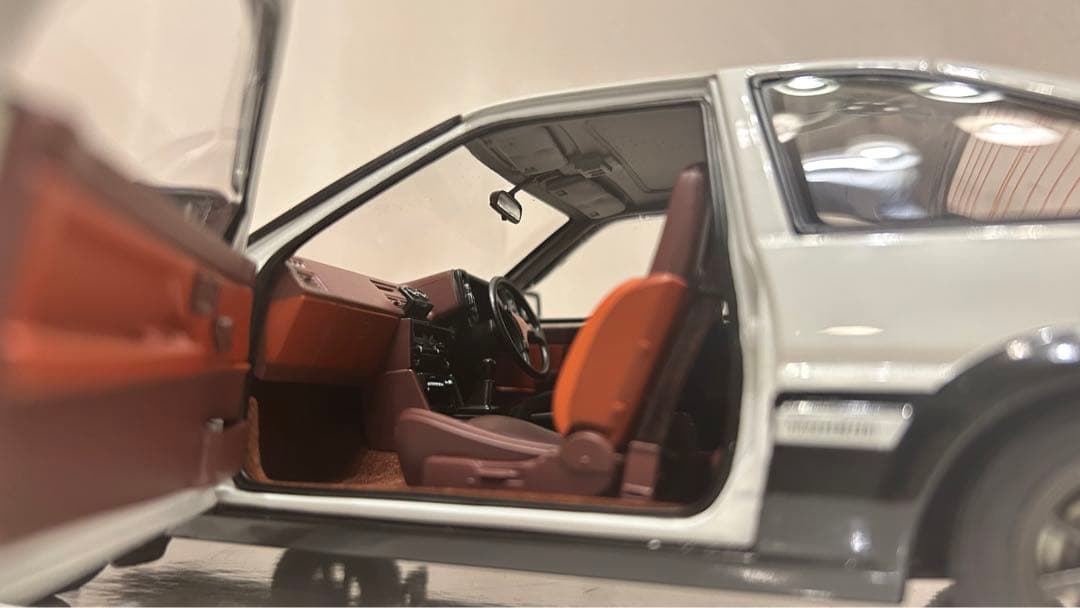 Autoart 1/18 AE86『頭文字D』 プロジェクトD ver.