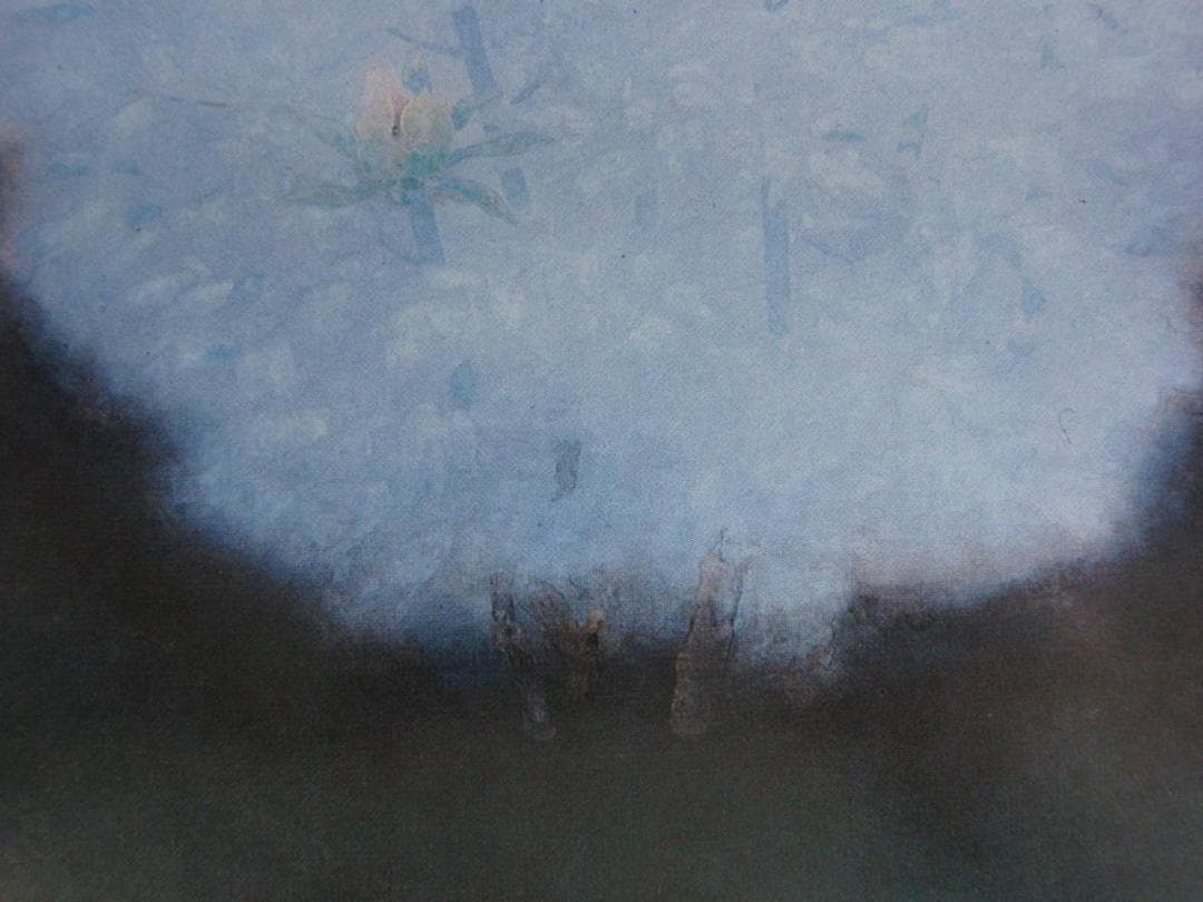 浜田観、【清晨】、希少な額装用画集より、新品額装付、状態良好