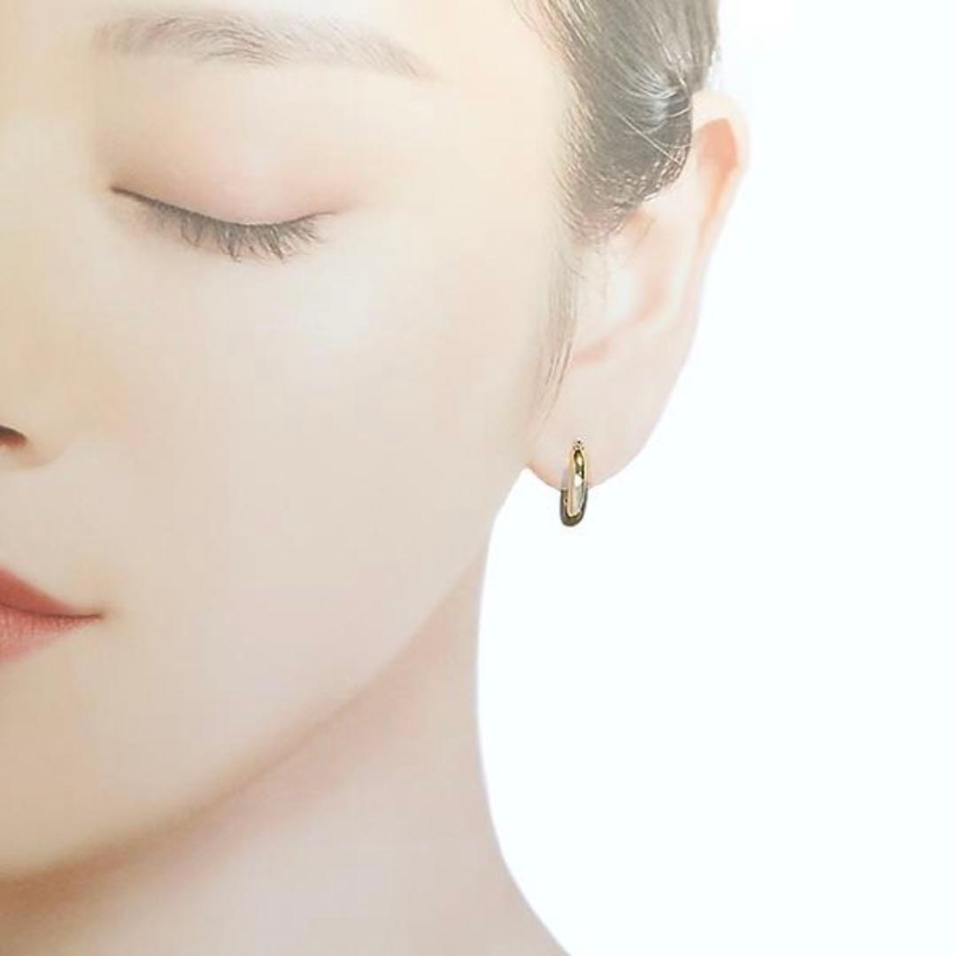 K18 フープピアス