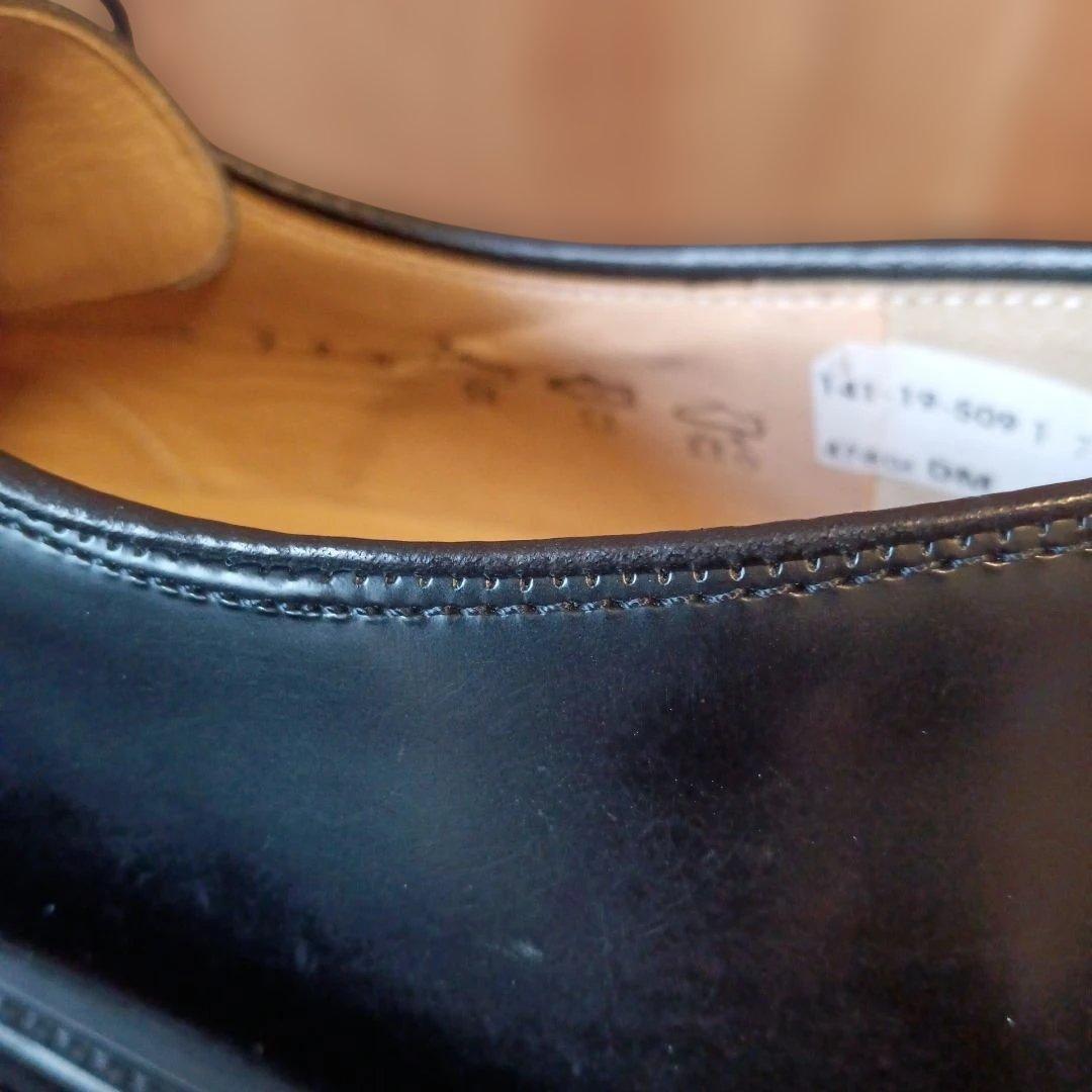 APOLLO　アポロ　プレーントゥ　黒　7　未使用級　美品　希少