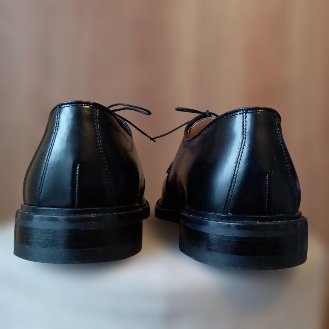 APOLLO　アポロ　プレーントゥ　黒　7　未使用級　美品　希少