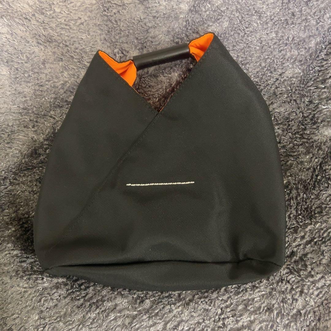 MM6 ジャパニーズ クロスボディ バッグ 黒 ナイロン 訳あり