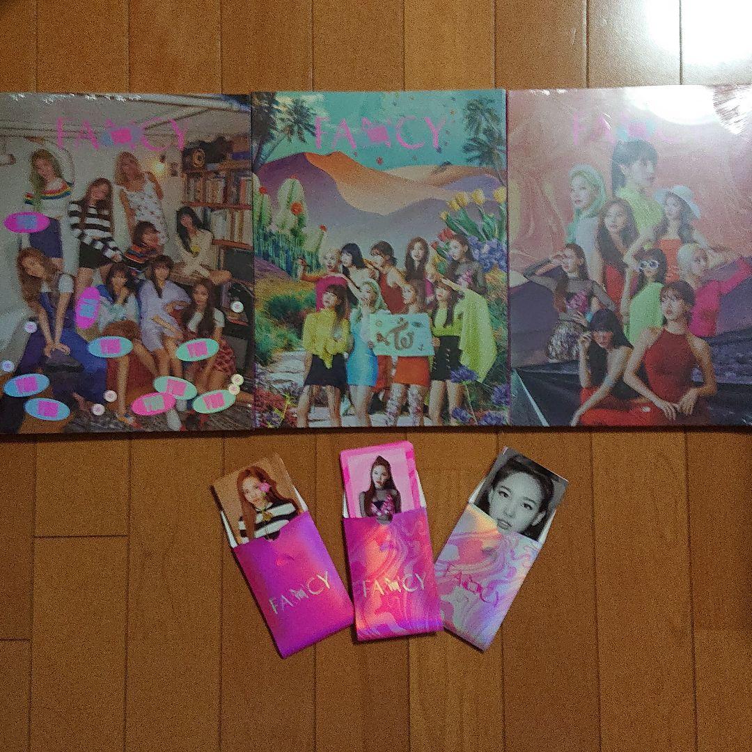 TWICE FANCYYOUアルバム タイプABCセット 特典カード ポスター