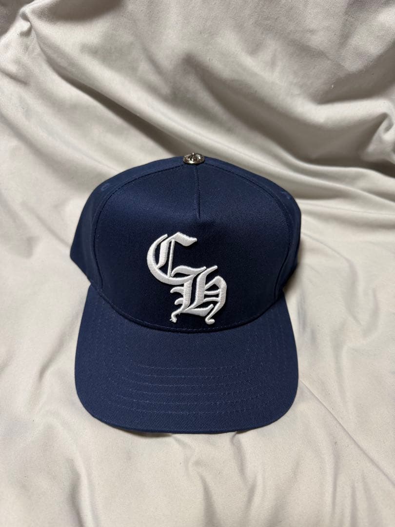 ネイビー ベースボールキャップ CH刺繍