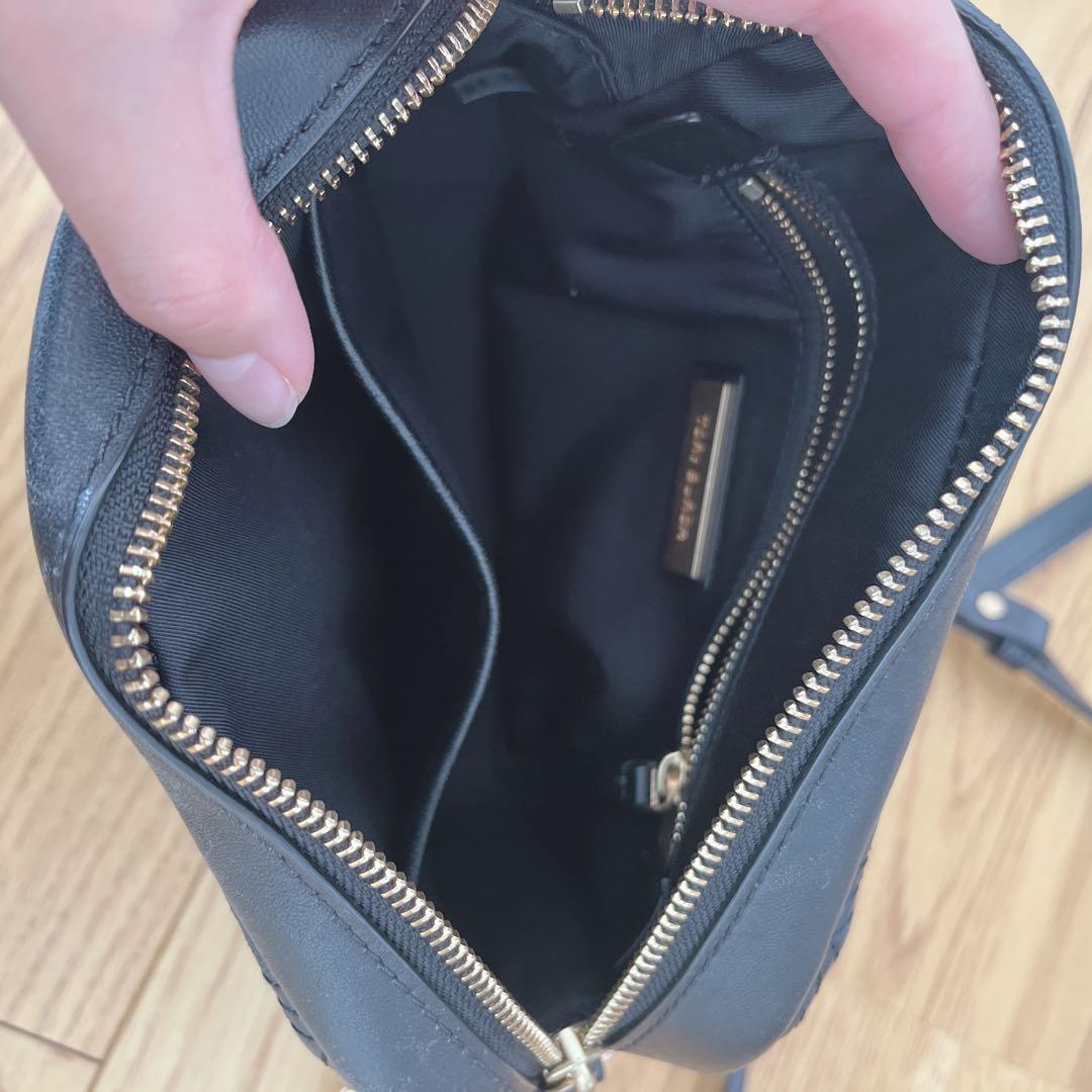 ブラック キルティング ショルダーバッグ トリーバーチ