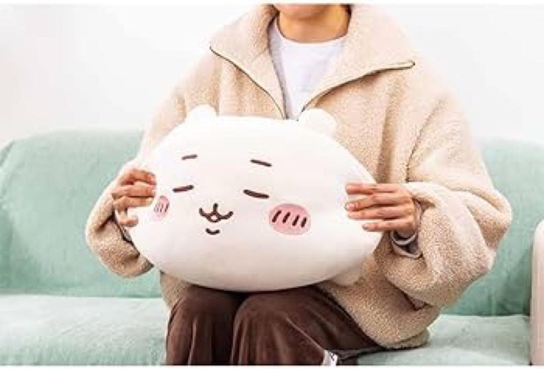 【新品・未開封】ちいかわ マシュマロみたいな寝そべり抱きぬいぐるみ