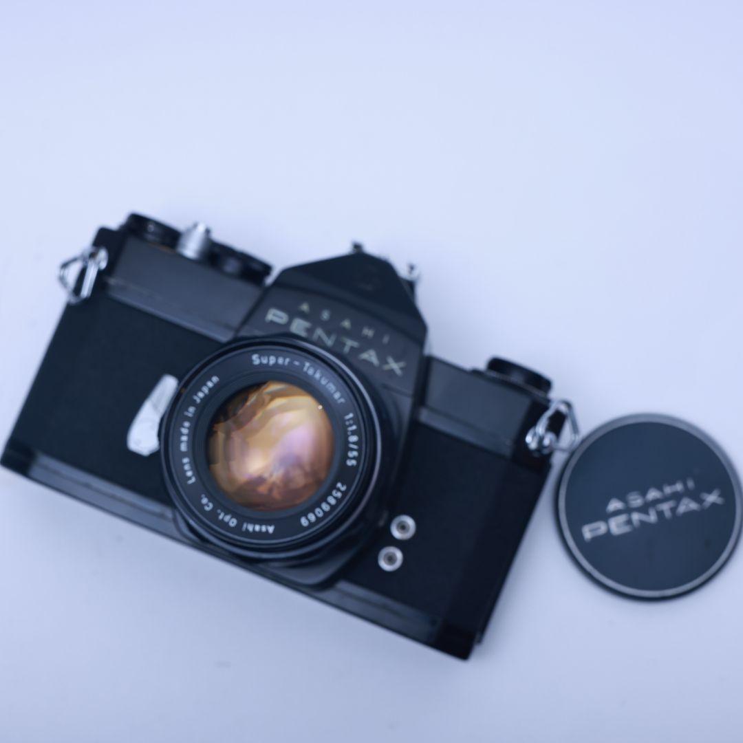 フィルムカメラ PENTAX SL 黒 レンズ付き