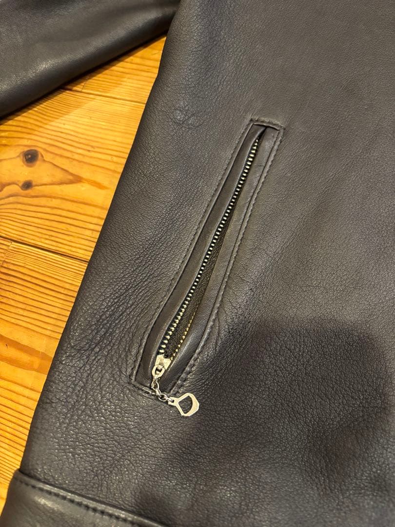 ワコマリア WACKOMARIA ライダース　シープスキン　L